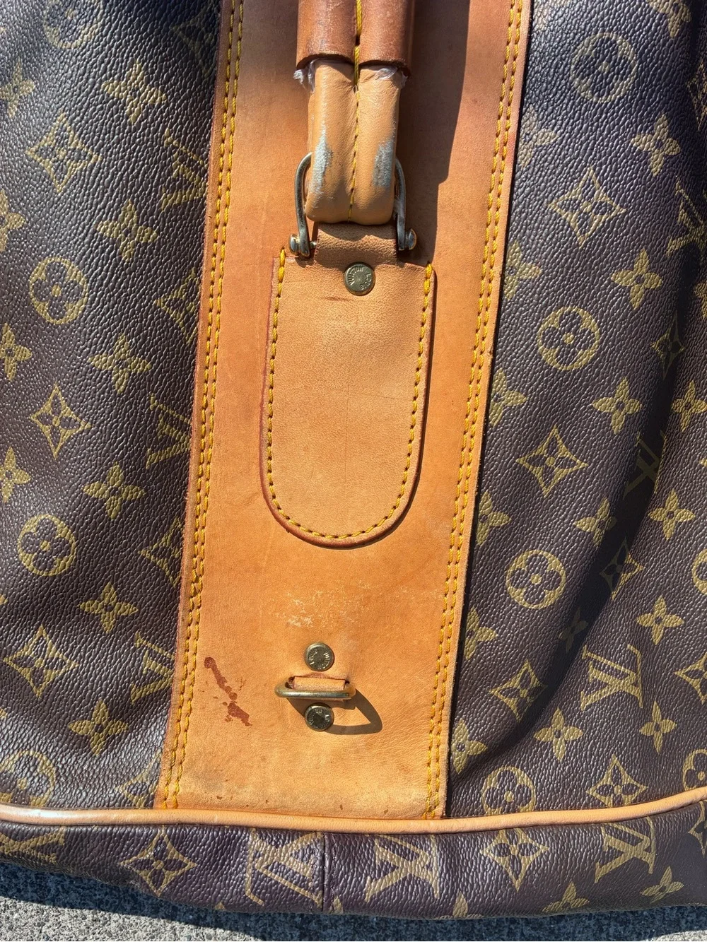 Louis Vuitton Brown Monogram Travel Garment Bag